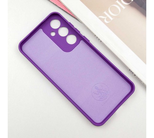 Чохол Silicone Cover Lakshmi Full Camera (A) для Samsung Galaxy A55 Фіолетовий / Purple Чохол Silicone Cover Lakshmi Full Camera (A) для Samsung Galaxy A55 Фіолетовий / Purple