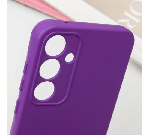 Чохол Silicone Cover Lakshmi Full Camera (A) для Samsung Galaxy A55 Фіолетовий / Purple Чохол Silicone Cover Lakshmi Full Camera (A) для Samsung Galaxy A55 Фіолетовий / Purple