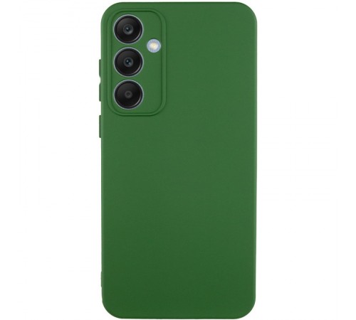 Чохол Silicone Cover Lakshmi Full Camera (A) для Samsung Galaxy A35 Зелений / Dark green Чохол Silicone Cover Lakshmi Full Camera (A) для Samsung Galaxy A35 Зелений / Dark green
