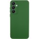 Чохол Silicone Cover Lakshmi Full Camera (A) для Samsung Galaxy A35 Зелений / Dark green