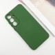 Чохол Silicone Cover Lakshmi Full Camera (A) для Samsung Galaxy A35 Зелений / Dark green