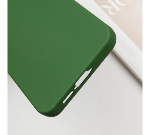 Чохол Silicone Cover Lakshmi Full Camera (A) для Samsung Galaxy A35 Зелений / Dark green Чохол Silicone Cover Lakshmi Full Camera (A) для Samsung Galaxy A35 Зелений / Dark green