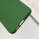 Чохол Silicone Cover Lakshmi Full Camera (A) для Samsung Galaxy A35 Зелений / Dark green