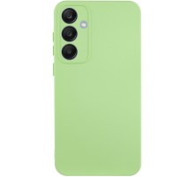 Чохол Silicone Cover Lakshmi Full Camera (A) для Samsung Galaxy A35 Зелений / Pistachio