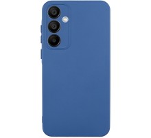 Чохол Silicone Cover Lakshmi Full Camera (A) для Samsung Galaxy A35 Синій / Navy Blue