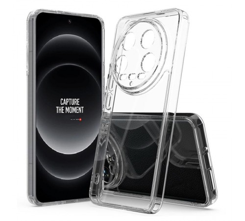 TPU чохол Epic Transparent 1,5mm Full Camera для Xiaomi 14 Ultra Безбарвний (прозорий)