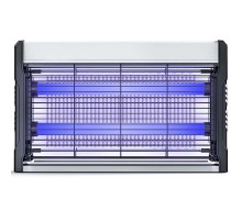 Пастка для комах з UV підсвічуванням Mosquito trap WD-243 2200V (39,5cm) Black / White