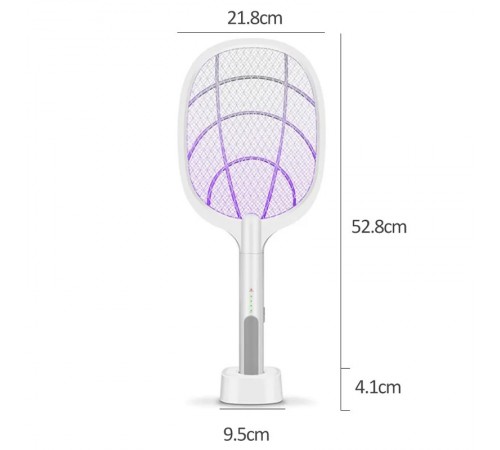 Пастка для комах з UV підсвічуванням WD-947 Rechargeable 1200 mAh White Пастка для комах з UV підсвічуванням WD-947 Rechargeable 1200 mAh White