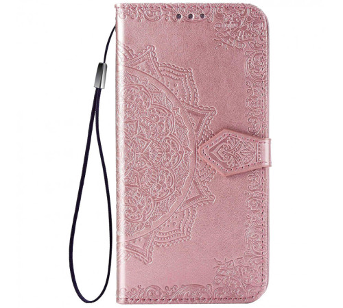 Шкіряний чохол-книжка Art Case з візитницею для Samsung Galaxy M15 5G Рожевий
