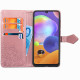 Шкіряний чохол-книжка Art Case з візитницею для Samsung Galaxy M15 5G Рожевий
