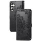 Шкіряний чохол-книжка Art Case з візитницею для Samsung Galaxy M15 5G Чорний