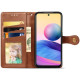 Шкіряний чохол-книжка GETMAN Gallant (PU) для Samsung Galaxy M15 5G Коричневий