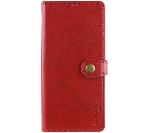 Шкіряний чохол-книжка GETMAN Gallant (PU) для Samsung Galaxy M15 5G Червоний
