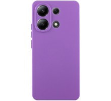Чохол Silicone Cover Lakshmi Full Camera (A) для Xiaomi Redmi Note 13 4G Фіолетовий / Purple