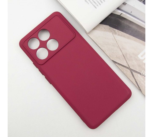 Чохол Silicone Cover Lakshmi Full Camera (A) для Xiaomi Redmi Note 13 Pro 4G / Poco M6 Pro 4G Бордовий / Marsala Чохол Silicone Cover Lakshmi Full Camera (A) для Xiaomi Redmi Note 13 Pro 4G / Poco M6 Pro 4G Бордовий / Marsala