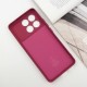 Чохол Silicone Cover Lakshmi Full Camera (A) для Xiaomi Redmi Note 13 Pro 4G / Poco M6 Pro 4G Бордовий / Marsala
