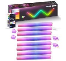 Настінний світильник Lines SAL-013B Bluetooth USB interface with app (8+4 pcs) White