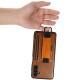 Шкіряний чохол Wallet case and straps для Samsung Galaxy S24 Коричневий / Brown