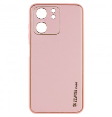 Шкіряний чохол Xshield для Xiaomi Redmi 13C / Poco C65 Рожевий / Pink