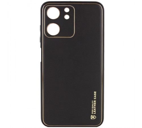 Шкіряний чохол Xshield для Xiaomi Redmi 13C / Poco C65 Чорний / Black Шкіряний чохол Xshield для Xiaomi Redmi 13C / Poco C65 Чорний / Black