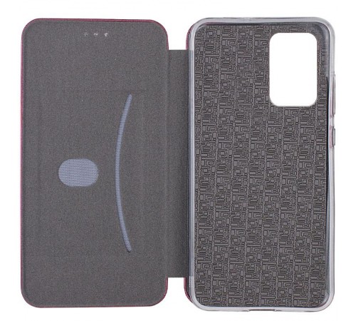 Шкіряний чохол-книжка Classy для Motorola Edge 50 Fusion Бордовий