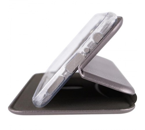 Шкіряний чохол-книжка Classy для Motorola Edge 50 Fusion Сірий