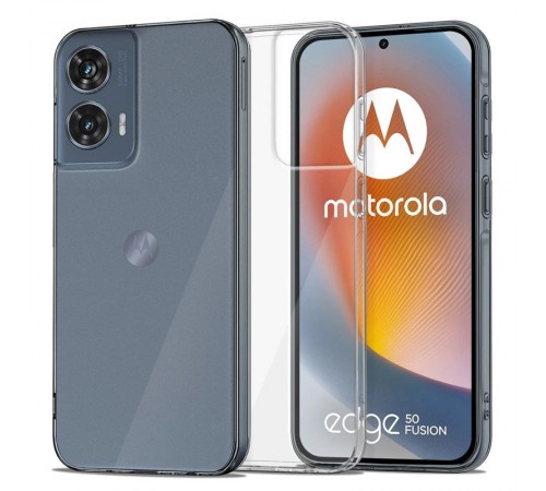 TPU чохол Epic Transparent 1,5mm для Motorola Edge 50 Fusion Безбарвний (прозорий) TPU чохол Epic Transparent 1,5mm для Motorola Edge 50 Fusion Безбарвний (прозорий)