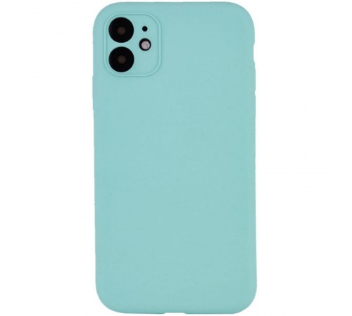 Чохол Silicone Case Full Camera Protective (AA) NO LOGO для Apple iPhone 12 (6.1") Бірюзовий / Marine Green Чохол Silicone Case Full Camera Protective (AA) NO LOGO для Apple iPhone 12 (6.1") Бірюзовий / Marine Green