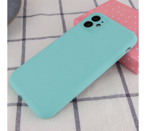 Чохол Silicone Case Full Camera Protective (AA) NO LOGO для Apple iPhone 12 (6.1") Бірюзовий / Marine Green Чохол Silicone Case Full Camera Protective (AA) NO LOGO для Apple iPhone 12 (6.1") Бірюзовий / Marine Green