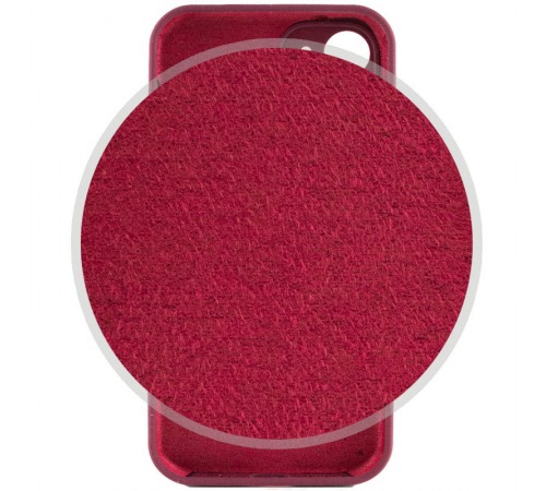 Чохол Silicone Case Full Camera Protective (AA) NO LOGO для Apple iPhone 12 (6.1") Бордовий / Plum Чохол Silicone Case Full Camera Protective (AA) NO LOGO для Apple iPhone 12 (6.1") Бордовий / Plum