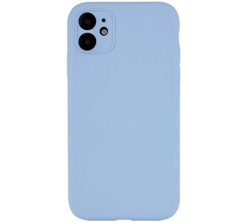Чохол Silicone Case Full Camera Protective (AA) NO LOGO для Apple iPhone 12 (6.1") Блакитний / Lilac Blue Чохол Silicone Case Full Camera Protective (AA) NO LOGO для Apple iPhone 12 (6.1") Блакитний / Lilac Blue