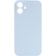 Чохол Silicone Case Full Camera Protective (AA) NO LOGO для Apple iPhone 12 (6.1") Блакитний / Sweet Blue