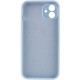 Чохол Silicone Case Full Camera Protective (AA) NO LOGO для Apple iPhone 12 (6.1") Блакитний / Sweet Blue