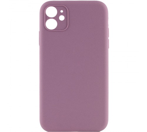 Чохол Silicone Case Full Camera Protective (AA) NO LOGO для Apple iPhone 12 (6.1") Ліловий / Lilac Pride Чохол Silicone Case Full Camera Protective (AA) NO LOGO для Apple iPhone 12 (6.1") Ліловий / Lilac Pride