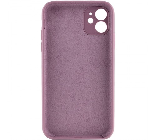 Чохол Silicone Case Full Camera Protective (AA) NO LOGO для Apple iPhone 12 (6.1") Ліловий / Lilac Pride Чохол Silicone Case Full Camera Protective (AA) NO LOGO для Apple iPhone 12 (6.1") Ліловий / Lilac Pride