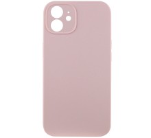 Чохол Silicone Case Full Camera Protective (AA) NO LOGO для Apple iPhone 12 (6.1") Рожевий / Chalk Pink