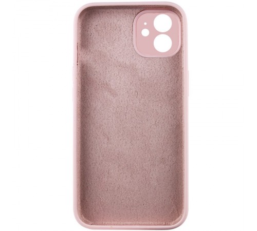 Чохол Silicone Case Full Camera Protective (AA) NO LOGO для Apple iPhone 12 (6.1") Рожевий / Chalk Pink Чохол Silicone Case Full Camera Protective (AA) NO LOGO для Apple iPhone 12 (6.1") Рожевий / Chalk Pink