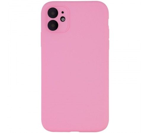 Чохол Silicone Case Full Camera Protective (AA) NO LOGO для Apple iPhone 12 (6.1") Рожевий / Light pink Чохол Silicone Case Full Camera Protective (AA) NO LOGO для Apple iPhone 12 (6.1") Рожевий / Light pink