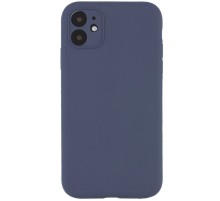 Чохол Silicone Case Full Camera Protective (AA) NO LOGO для Apple iPhone 12 (6.1") Сірий / Lavender Gray
