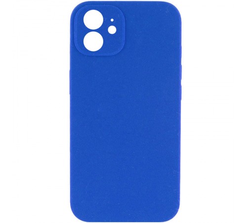 Чохол Silicone Case Full Camera Protective (AA) NO LOGO для Apple iPhone 12 (6.1") Синій / Capri Blue Чохол Silicone Case Full Camera Protective (AA) NO LOGO для Apple iPhone 12 (6.1") Синій / Capri Blue