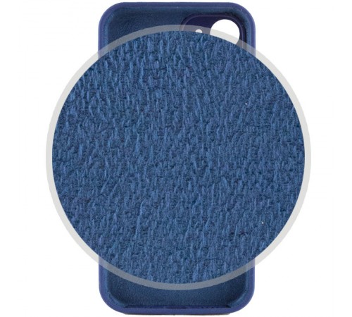 Чохол Silicone Case Full Camera Protective (AA) NO LOGO для Apple iPhone 12 (6.1") Синій / Deep navy Чохол Silicone Case Full Camera Protective (AA) NO LOGO для Apple iPhone 12 (6.1") Синій / Deep navy