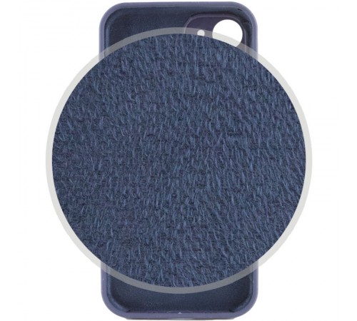 Чохол Silicone Case Full Camera Protective (AA) NO LOGO для Apple iPhone 12 (6.1") Темно-синій / Midnight blue Чохол Silicone Case Full Camera Protective (AA) NO LOGO для Apple iPhone 12 (6.1") Темно-синій / Midnight blue