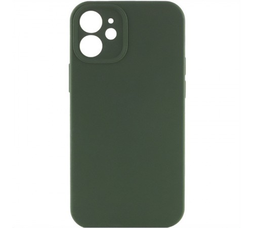 Чохол Silicone Case Full Camera Protective (AA) NO LOGO для Apple iPhone 12 (6.1") Зелений / Cyprus Green Чохол Silicone Case Full Camera Protective (AA) NO LOGO для Apple iPhone 12 (6.1") Зелений / Cyprus Green