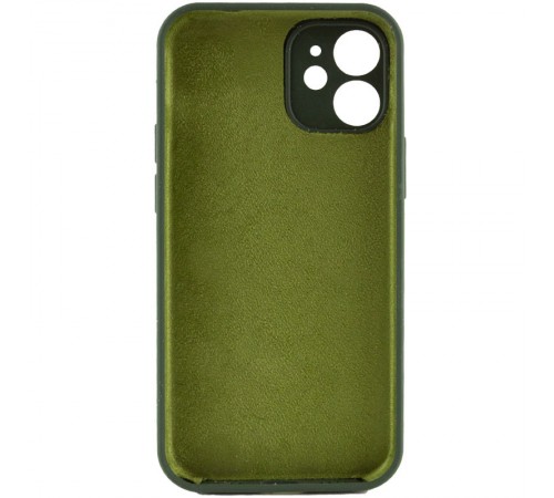 Чохол Silicone Case Full Camera Protective (AA) NO LOGO для Apple iPhone 12 (6.1") Зелений / Cyprus Green Чохол Silicone Case Full Camera Protective (AA) NO LOGO для Apple iPhone 12 (6.1") Зелений / Cyprus Green