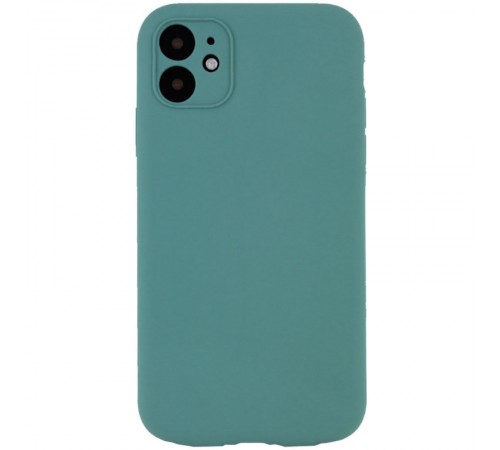 Чохол Silicone Case Full Camera Protective (AA) NO LOGO для Apple iPhone 12 (6.1") Зелений / Pine green Чохол Silicone Case Full Camera Protective (AA) NO LOGO для Apple iPhone 12 (6.1") Зелений / Pine green