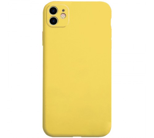 Чохол Silicone Case Full Camera Protective (AA) NO LOGO для Apple iPhone 12 (6.1") Жовтий / Yellow Чохол Silicone Case Full Camera Protective (AA) NO LOGO для Apple iPhone 12 (6.1") Жовтий / Yellow