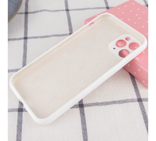 Чохол Silicone Case Full Camera Protective (AA) NO LOGO для Apple iPhone 12 Pro (6.1") Білий / White Чохол Silicone Case Full Camera Protective (AA) NO LOGO для Apple iPhone 12 Pro (6.1") Білий / White