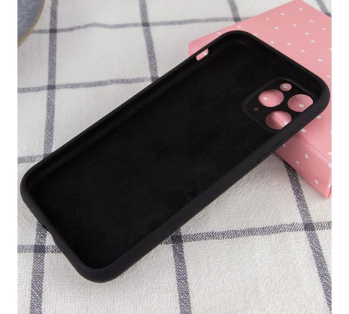 Чохол Silicone Case Full Camera Protective (AA) NO LOGO для Apple iPhone 12 Pro (6.1") Чорний / Black Чохол Silicone Case Full Camera Protective (AA) NO LOGO для Apple iPhone 12 Pro (6.1") Чорний / Black