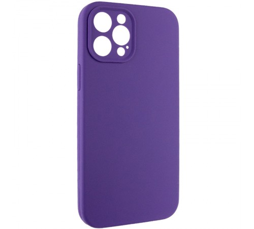 Чохол Silicone Case Full Camera Protective (AA) NO LOGO для Apple iPhone 12 Pro (6.1") Фіолетовий / Amethyst Чохол Silicone Case Full Camera Protective (AA) NO LOGO для Apple iPhone 12 Pro (6.1") Фіолетовий / Amethyst