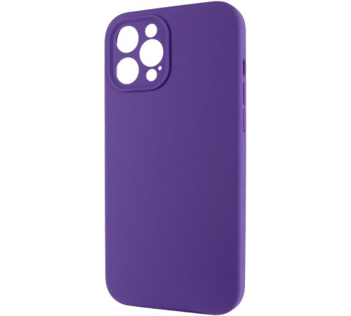 Чохол Silicone Case Full Camera Protective (AA) NO LOGO для Apple iPhone 12 Pro (6.1") Фіолетовий / Amethyst Чохол Silicone Case Full Camera Protective (AA) NO LOGO для Apple iPhone 12 Pro (6.1") Фіолетовий / Amethyst